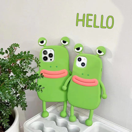 Cartoon Cute Shockproof Bumper IPhone Cover