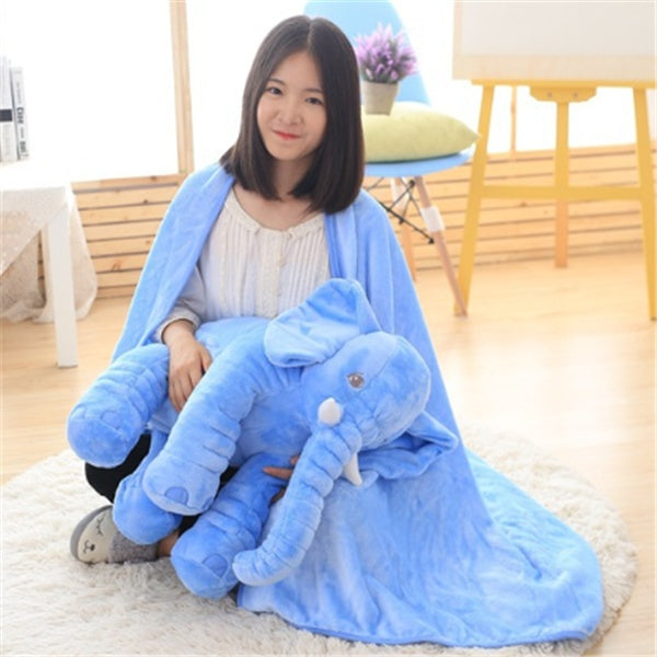 Elephant Doll Pillow Baby Comfort