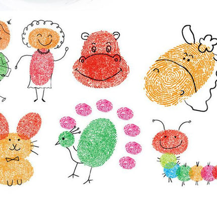 Kindergarten Finger Print Mud Non-toxic Washable Pigment