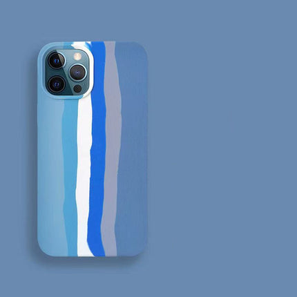 IPhone Case 11 Rainbow Liquid Shell Apple