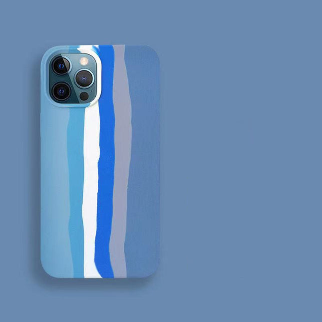 IPhone Case 11 Rainbow Liquid Shell Apple
