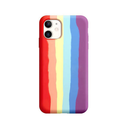 IPhone Case 11 Rainbow Liquid Shell Apple