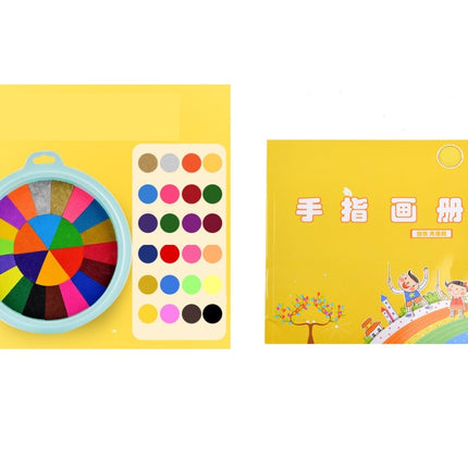 Kindergarten Finger Print Mud Non-toxic Washable Pigment