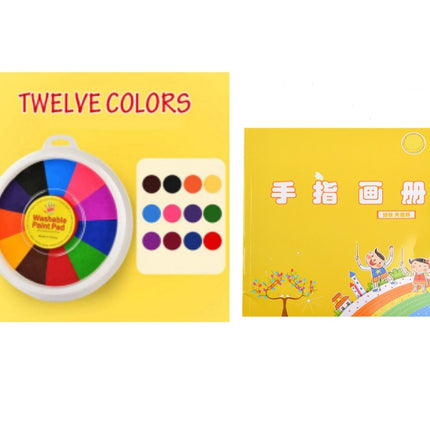 Kindergarten Finger Print Mud Non-toxic Washable Pigment