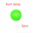 Green / 6cm lamp 3pcs