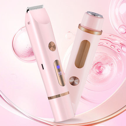 Only Private Parts Armpit Double-headed Lady Shaver Electric Mute