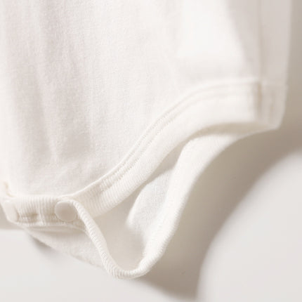 Short sleeve triangle romper infants