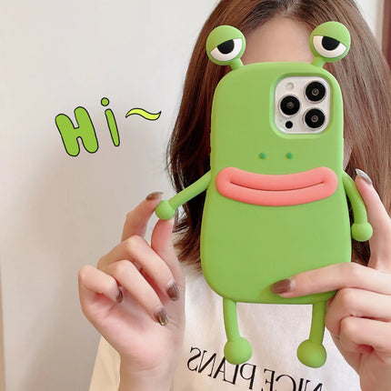 Cartoon Cute Shockproof Bumper IPhone Cover