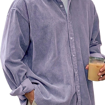 Casual Loose Men's Autumn And Winter Thick Shirt Jacket