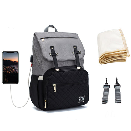 Multifunctional Large Capacity Diaper Bag