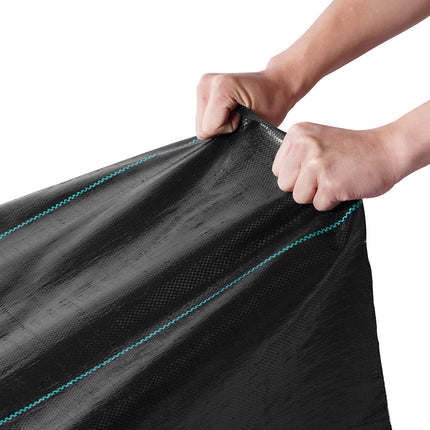 Premium Heavy Duty Weed Barrier Landscape Fabric, 5OZ Woven Geotextile Fabric Under Gravel, High Permeability For Weed Blocker Weed Mat, Driveway Fabric, Weed Control Garden Cloth