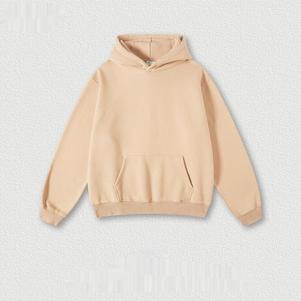 Men's Fashion Retro Velvet Padded Hooded Sweatshirt