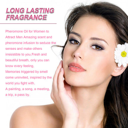 Long-lasting Natural Pheromones Floral Women's Liquid Perfume