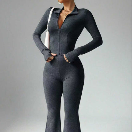 Workout Sexy Long Sleeve Sports Suit
