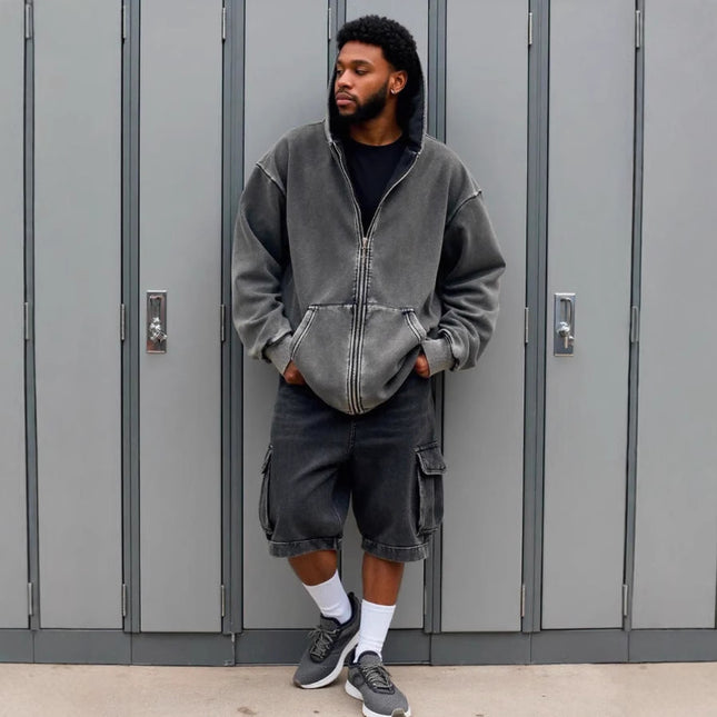 Men's Loose Hoodie/Pants Outfit Set