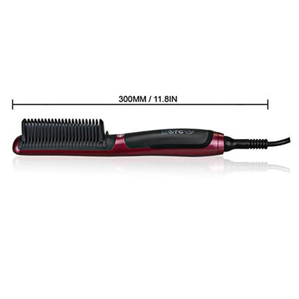 automatic adjustable temperature red hair straightener