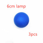 Blue / 6cm lamp 3pcs