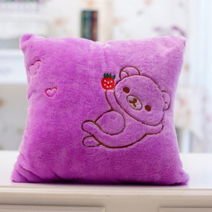 Luminous Pillow Vivid Star Design LED Light Colorful Cushion Stars Plush Pillow Toys Gift For Kids Children Girl