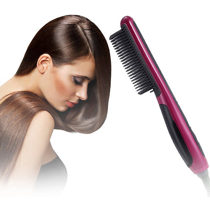 automatic adjustable temperature red hair straightener