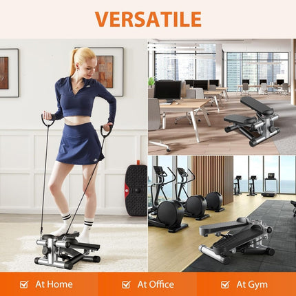 Mini Stepper With Resistance Band