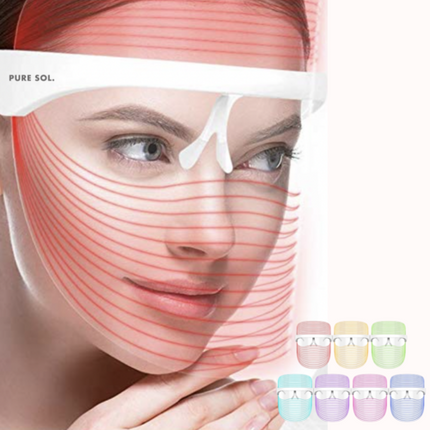 PURE SOL. Beauty  LED Light Therapy Skin Mask