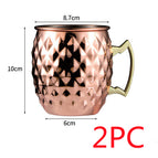 Particle copper cup / 2PCS