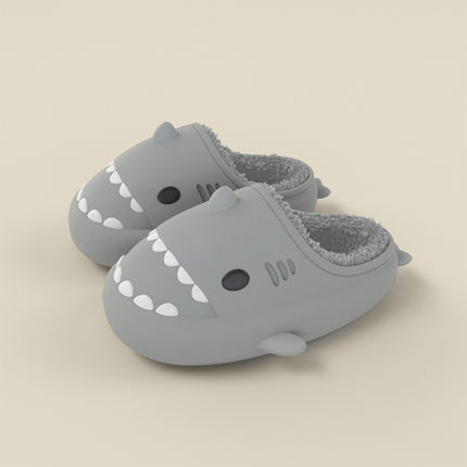 Three-dimensional Cartoon Shark Children Slippers