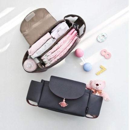 Multifunction Baby Stroller Bag Organizer Maternity Nappy Bag Stroller Accessories Cup wheelchair bag