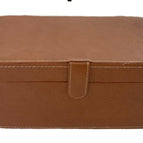 Box / Brown / Brown Leather Box