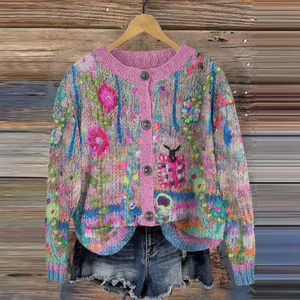 Cardigan Knitted Coat