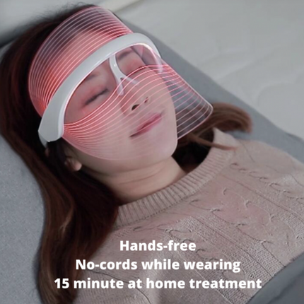 PURE SOL. Beauty  LED Light Therapy Skin Mask