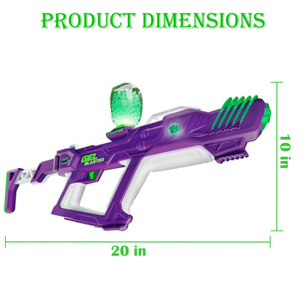Starfire XL  Blaster Toy Gun  Splat Gun Toy With 6000 Gellets 170-250 FPS 150FT Range Semi Full-Auto  14 Years Above