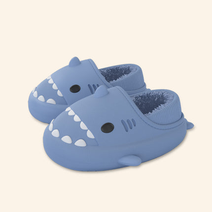 Three-dimensional Cartoon Shark Children Slippers