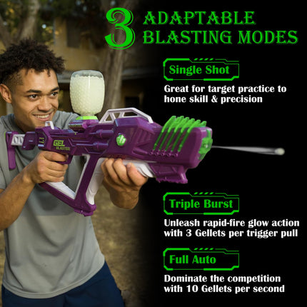 Starfire XL  Blaster Toy Gun  Splat Gun Toy With 6000 Gellets 170-250 FPS 150FT Range Semi Full-Auto  14 Years Above
