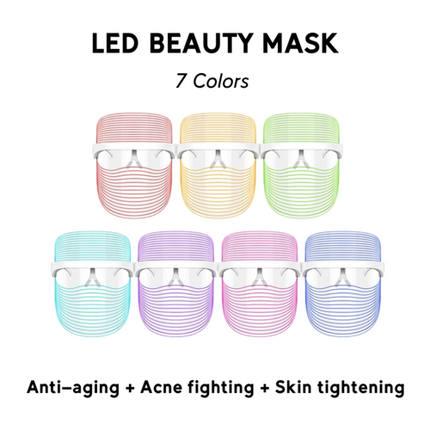 PURE SOL. Beauty  LED Light Therapy Skin Mask