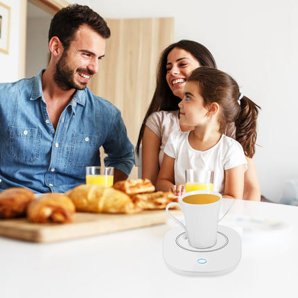 Coffee Mug Warmer Cup Warmer Auto Shut Off Coffee Tea Milk Electric Heater Pad Office Home Desk Electric Beverage Warmer Mat