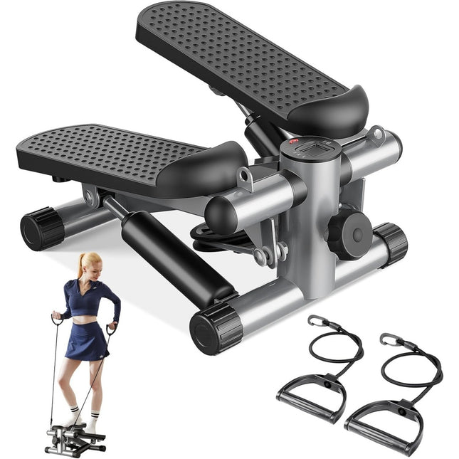 Mini Stepper With Resistance Band