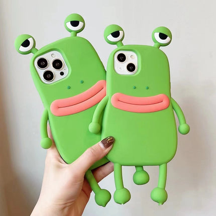 Cartoon Cute Shockproof Bumper IPhone Cover