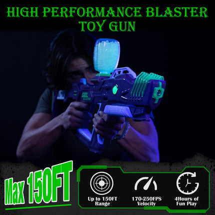 Starfire XL  Blaster Toy Gun  Splat Gun Toy With 6000 Gellets 170-250 FPS 150FT Range Semi Full-Auto  14 Years Above