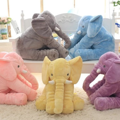 Elephant Doll Pillow Baby Comfort