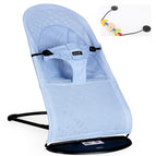 Sky blue with toy rack