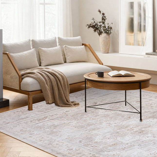 Nordic-style 9x12FT Polyester Carpet, A Special Anti-stain, Easy-to-maintain And Silent Carpet For Large Living Rooms And Bedrooms