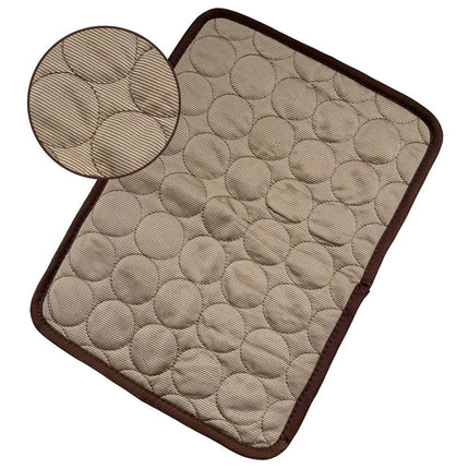 Pet Dog Cat Ice Silk Cold Nest Pad For Cooling In Summer
