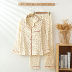 Beige Little Red Flower / L