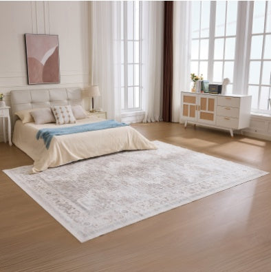 Nordic-style 9x12FT Polyester Carpet, A Special Anti-stain, Easy-to-maintain And Silent Carpet For Large Living Rooms And Bedrooms