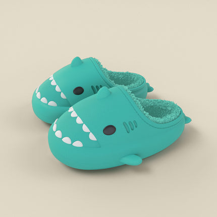 Three-dimensional Cartoon Shark Children Slippers